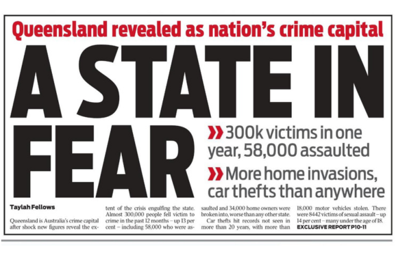 289,657 Queenslanders Were Victims Of Crime