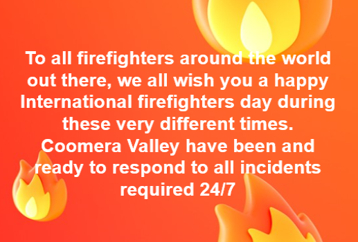 Thank You To Our Rural Fire Brigades